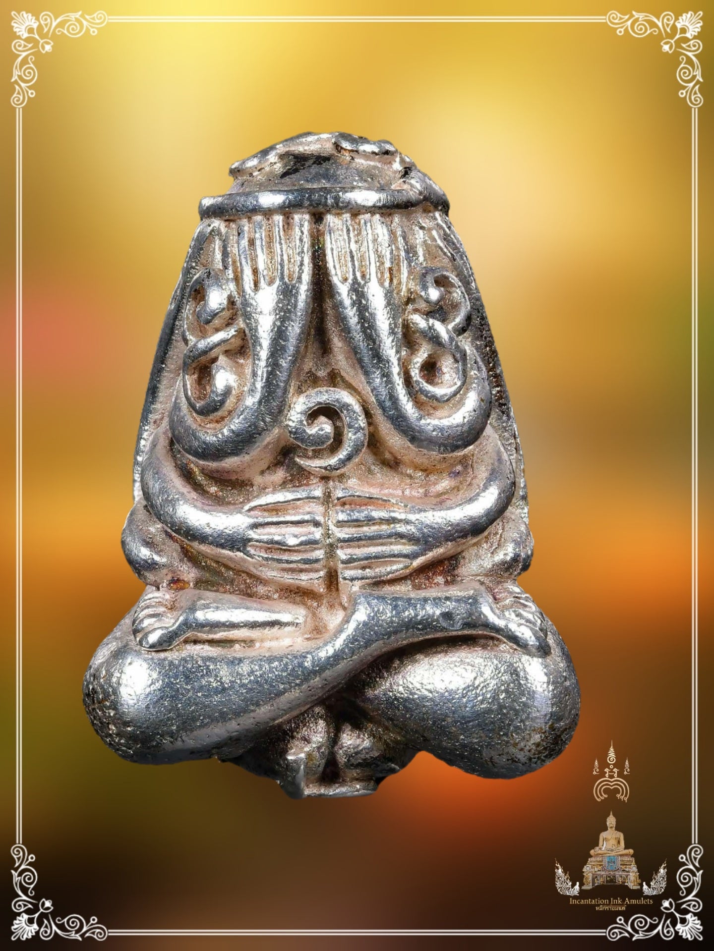 Phra Pidta Maha Ut , BE 2532 (Silver)