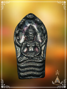 Phra Nakprok Tamarind Leaf , BE 2516 (Ner Nerng / Silver Material)