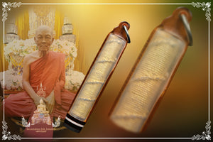Takrut Roon Sorng , BE 2524 (2.5 Inch / Gold Paint Verison)