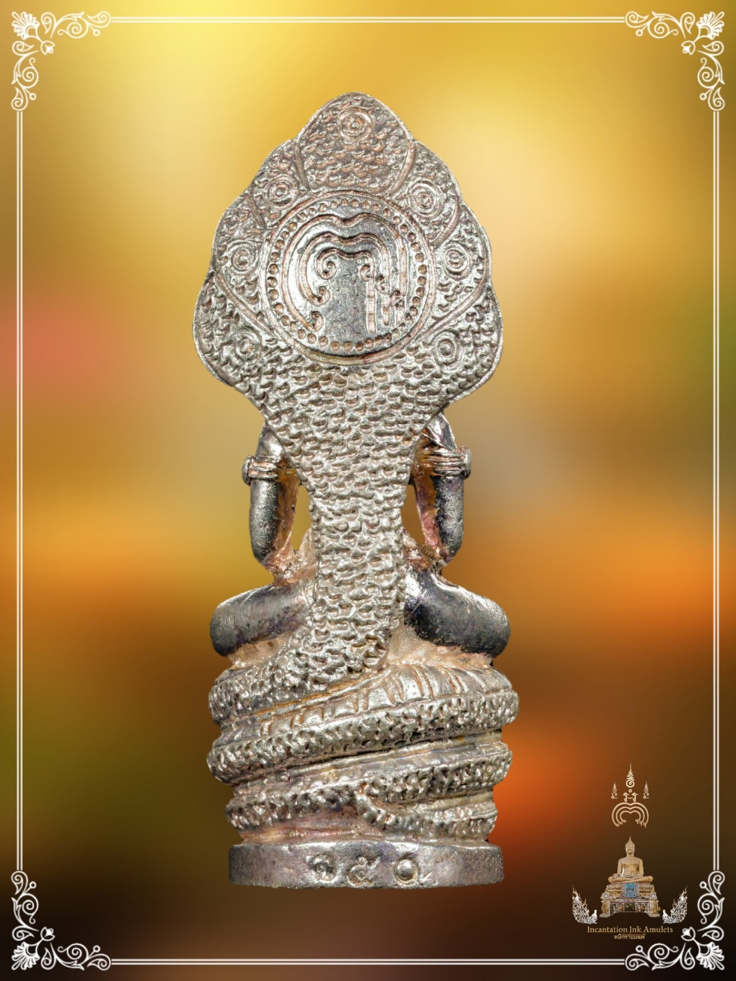Phra Nakprok Loop Lor , BE 2540 (Ner Nerng / Silver Materials)
